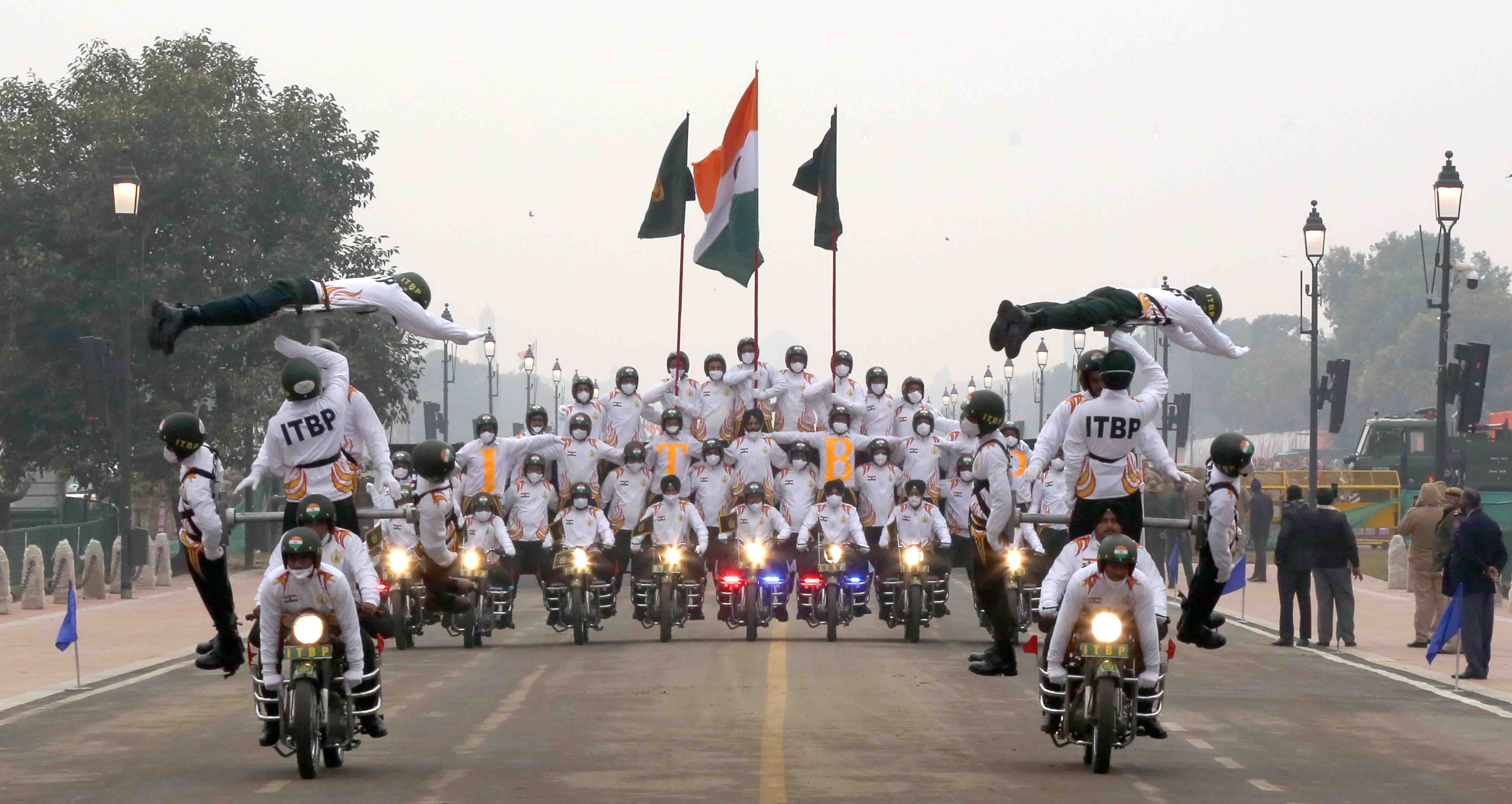 Glimpses Of Full Dress Rehearsal Of Republic Day Parade 2022 At Rajpath On January 23 2022 8351